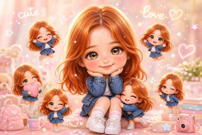 chibi ai photo prompt 7