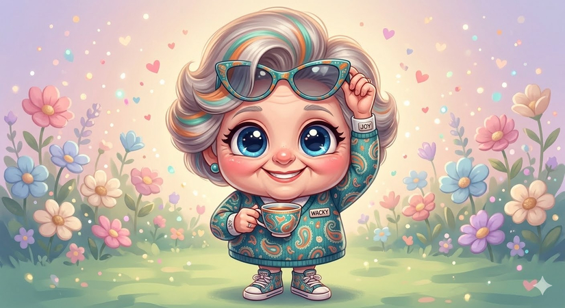 chibi style caricature