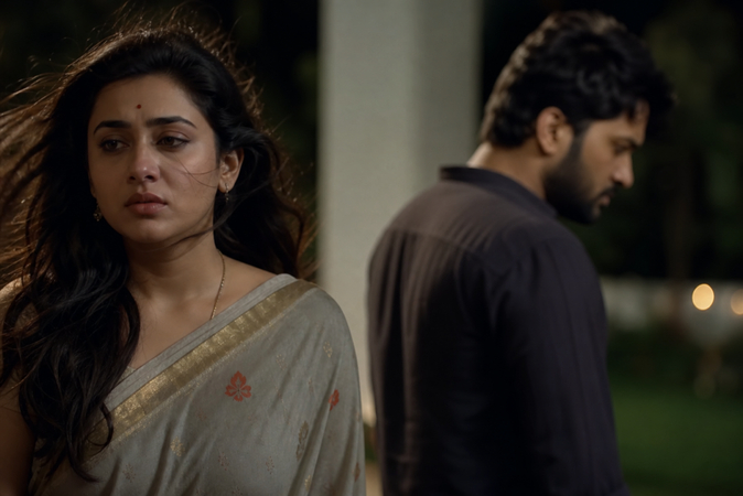 cinematic emotional separation moment