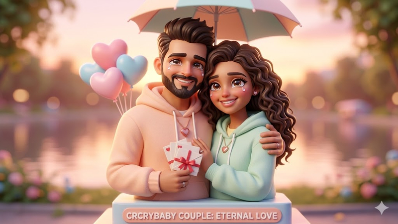 couple crybaby character