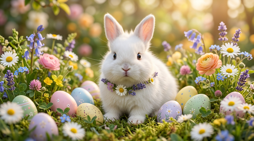 Cute Easter Bunny Prompts