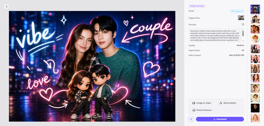 download ai chibi photo