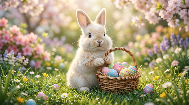 creative easter bunny image prompt ideas