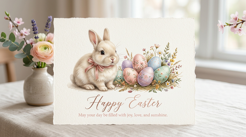 easter greeting card ai design prompts