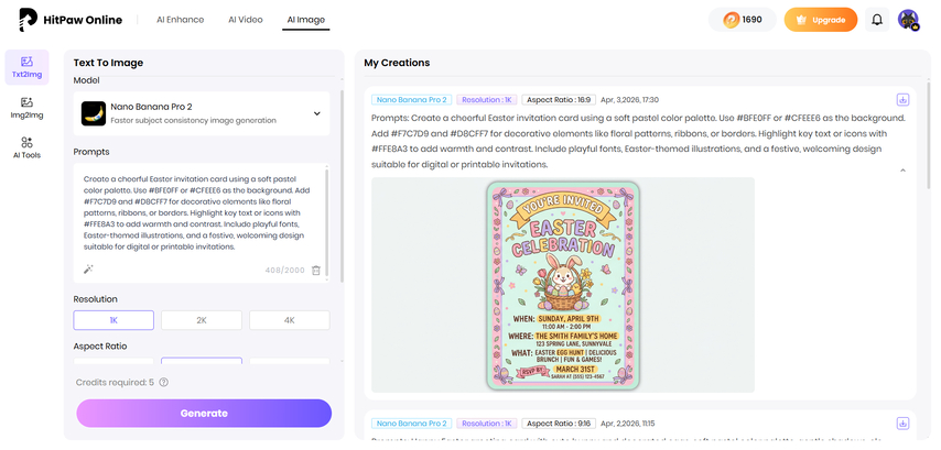 easter color palette hitpaw