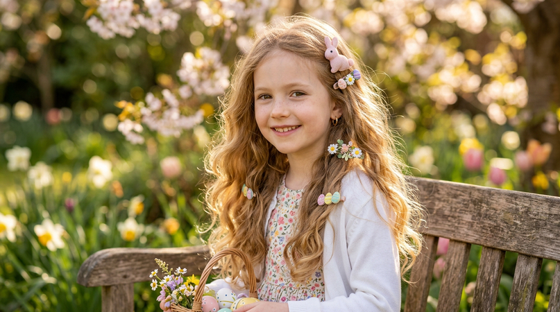 Easter Hairstyle for Long Hair