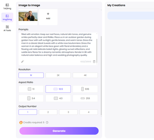 HitPaw wedding photo editor online