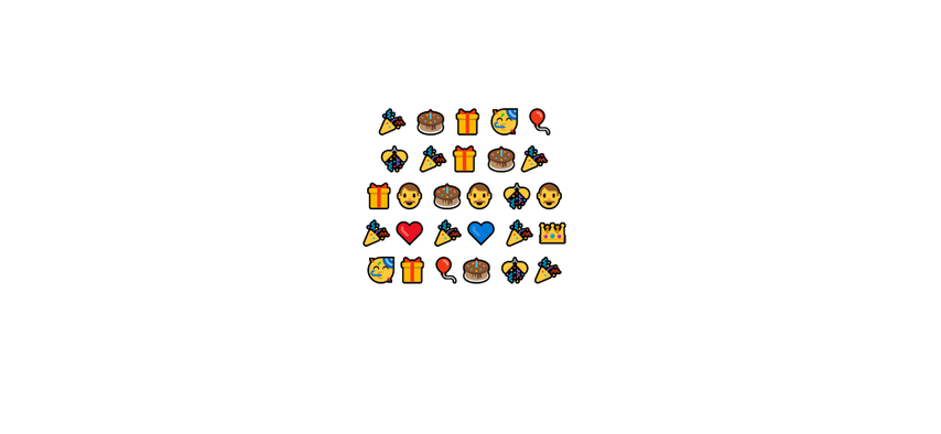 festive celebration emojis for fathers day messages