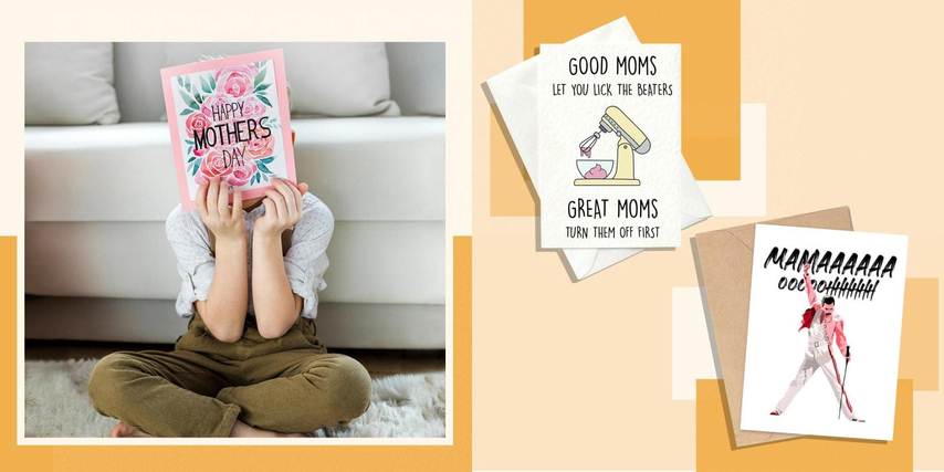 playful humorous mothers day card styles