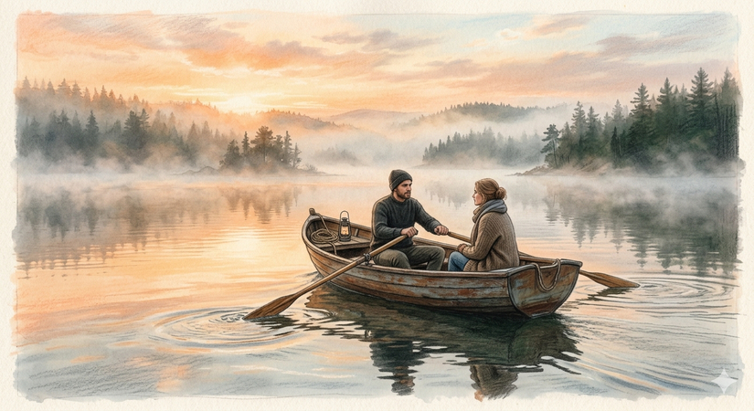 gemini romantic couple drawing