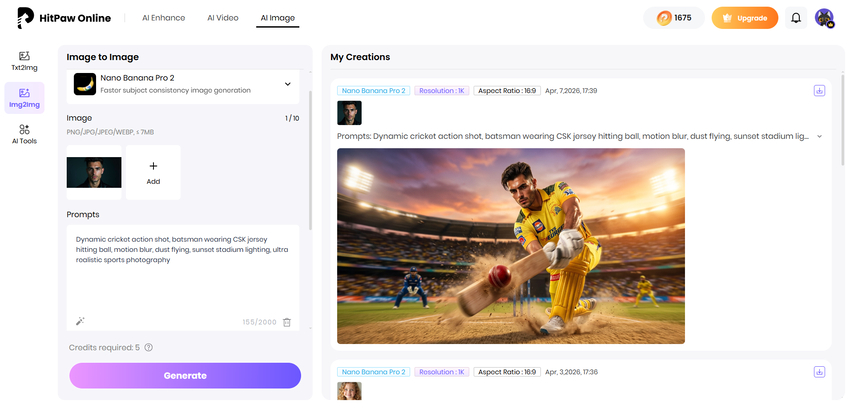 generate and download