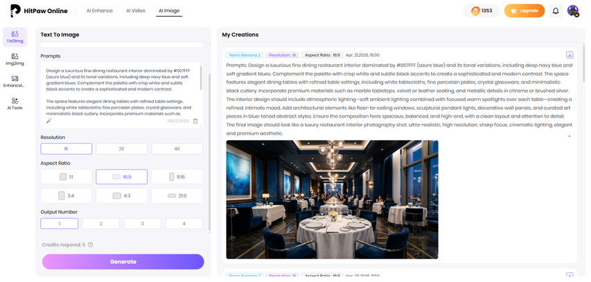 generate azul design