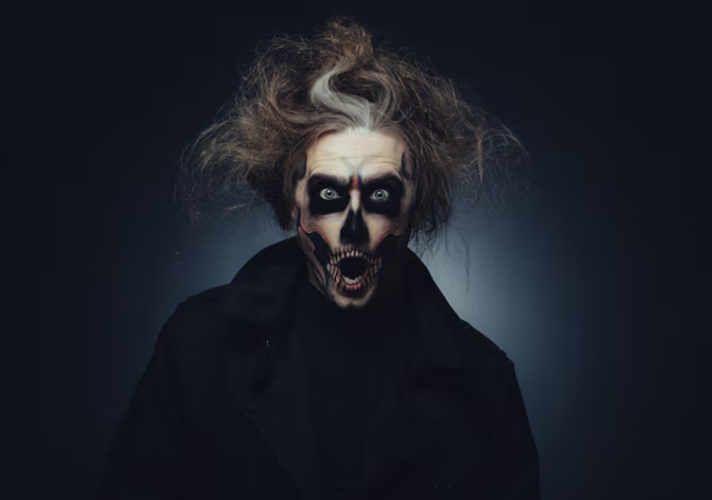 gothic ghostface portrait