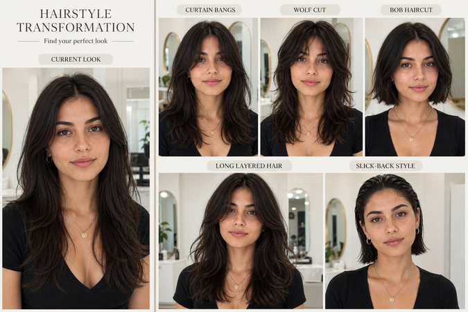hairstyle transformation prompt