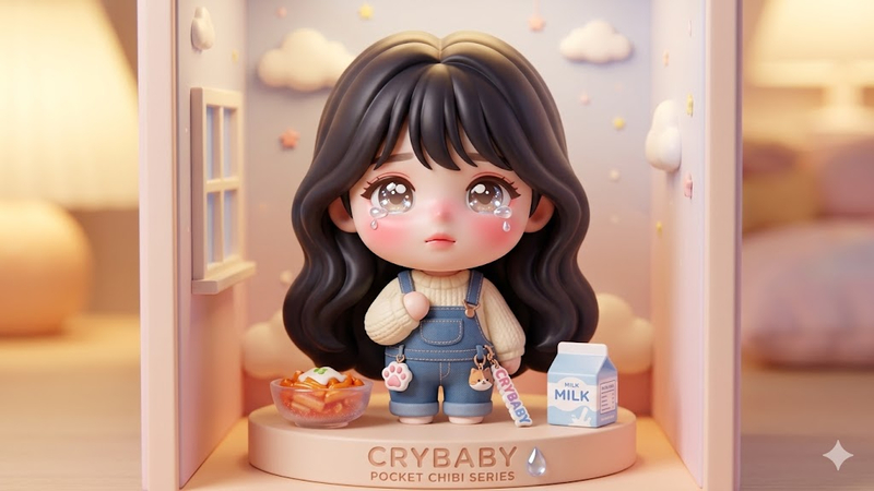 mini crybaby character