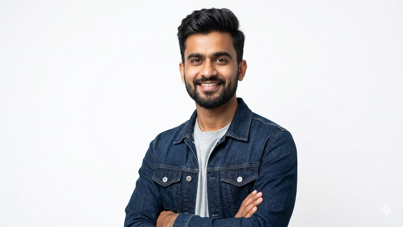 minimalist studio style photo