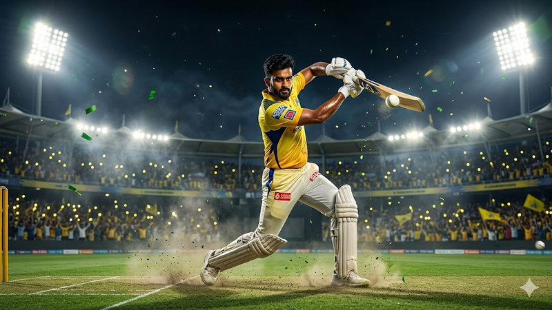 night match csk stadium