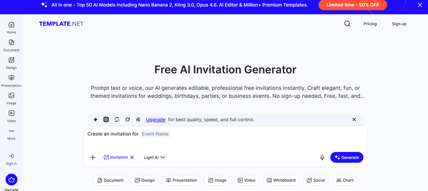 easter invite template.net