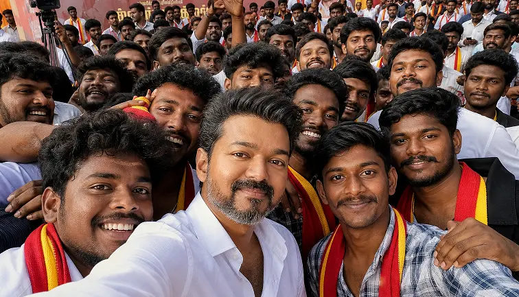 Group Selfie with Supporters prompt