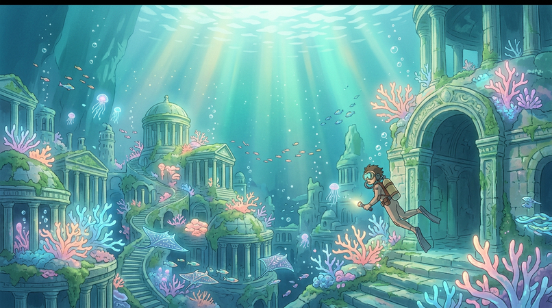 underwater city studio ghibli