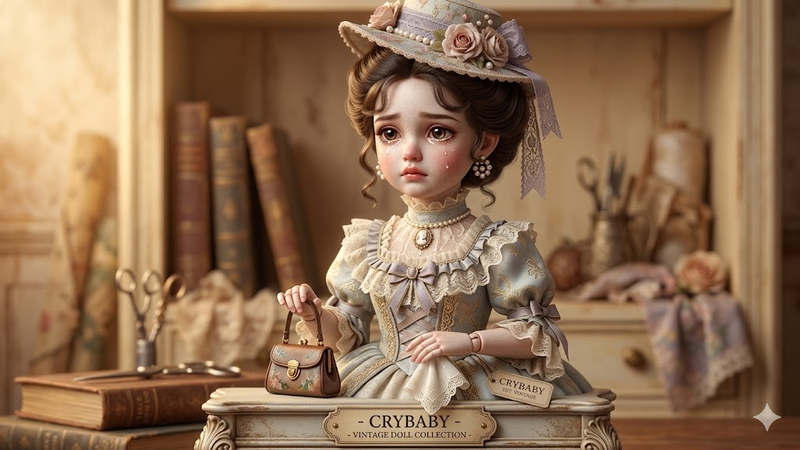 vintage doll style character