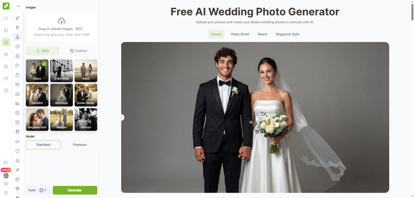 VisualGPT free AI couple maker