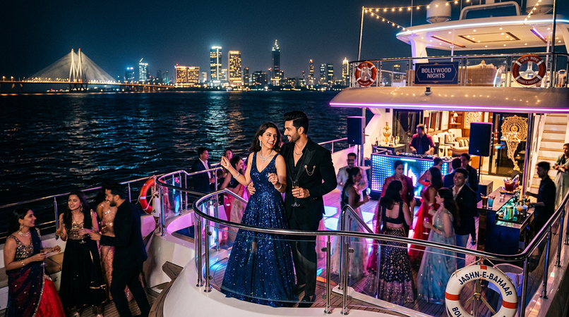 yacht party scene
