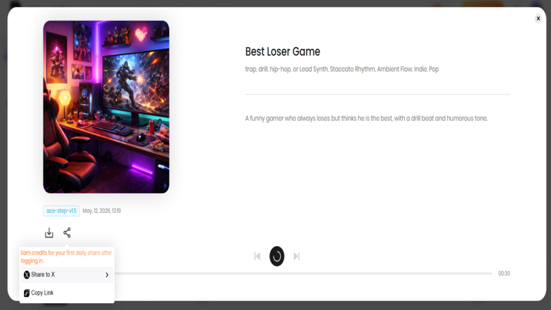 generate and download hitpaw ai music
