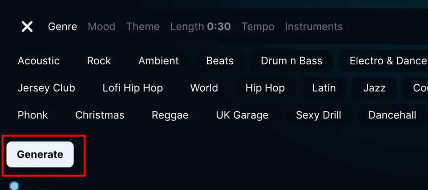 generating multiple ai music versions in soundraw