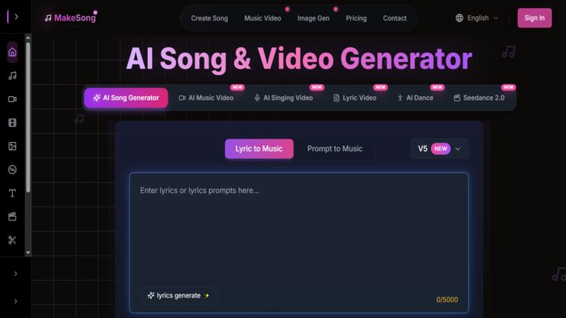 makesong ai rap generator