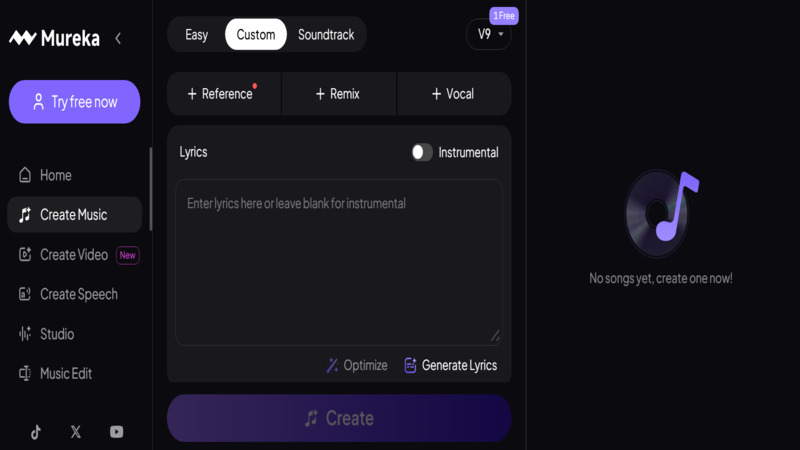 mureka ai country songwriting tool