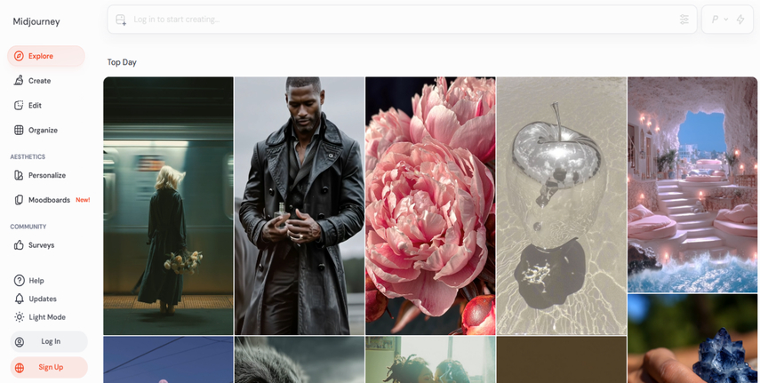 Midjourney AI video generator