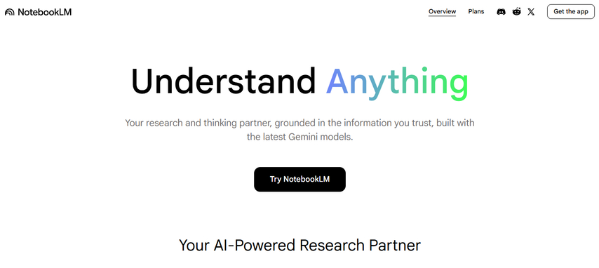 NotebookLM AI book summarizer