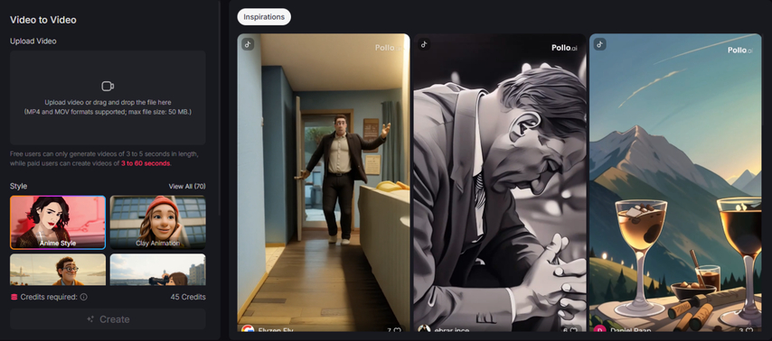 Pollo AI Video to Video Generator