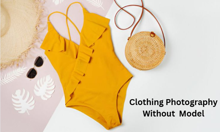 shooting clothes without a model