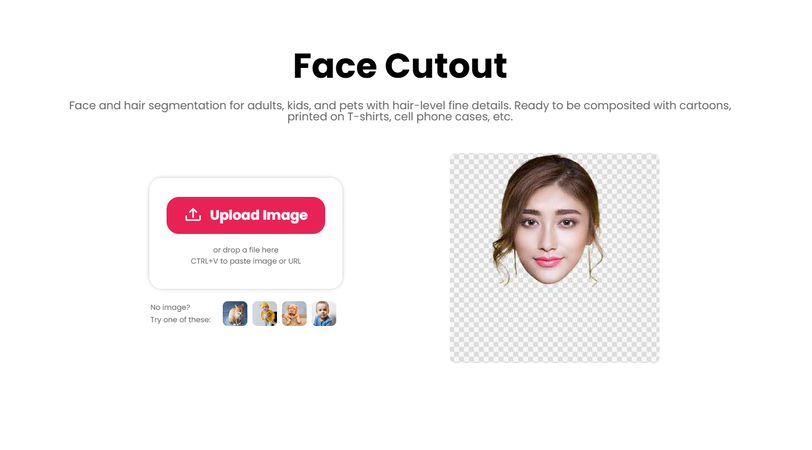 Cutout.Pro Face Extractor AI