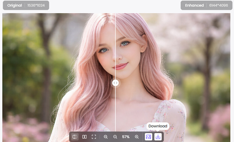 click the download option