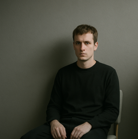 Flat light in deadpan photography
