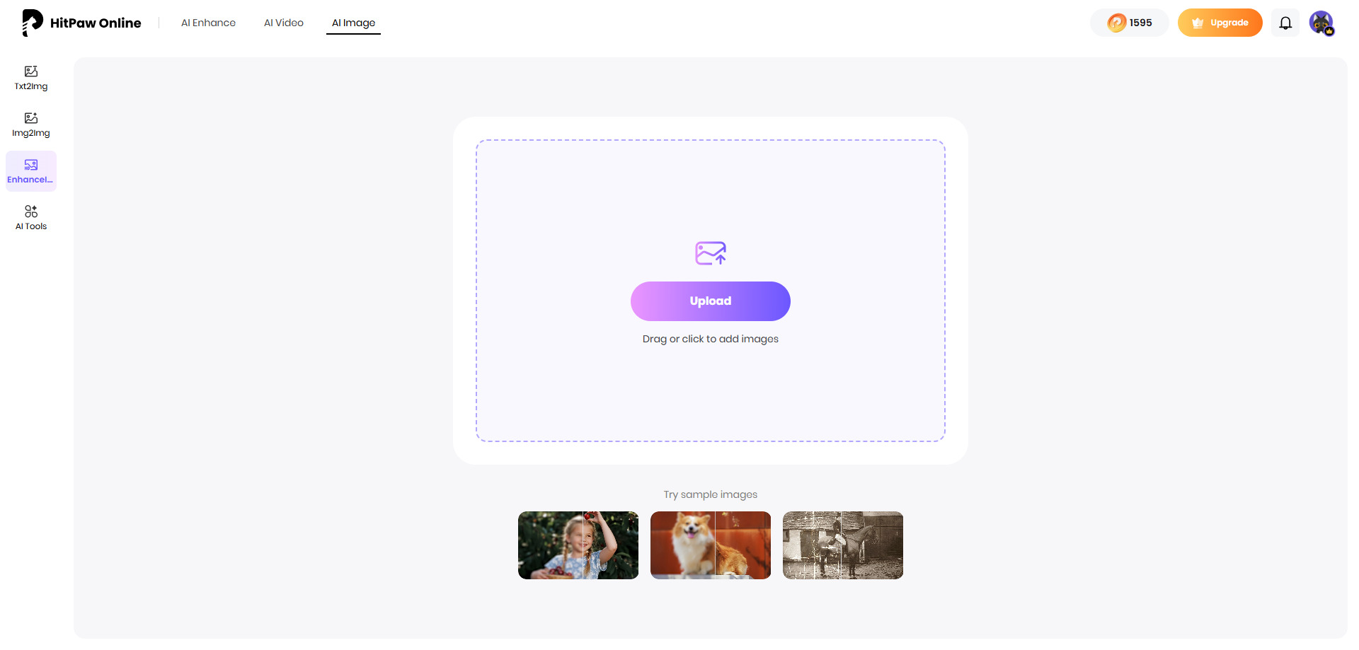 free ai photo enhancer