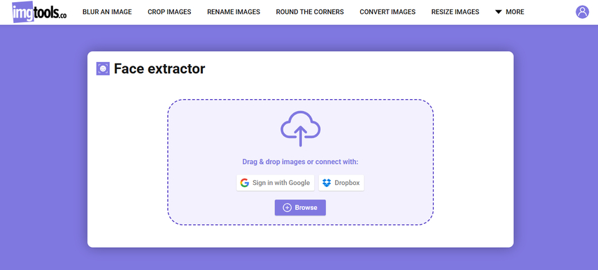 ImgTools extractor face tool