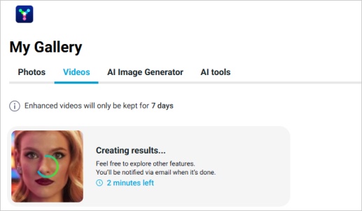 youcam face swap video process