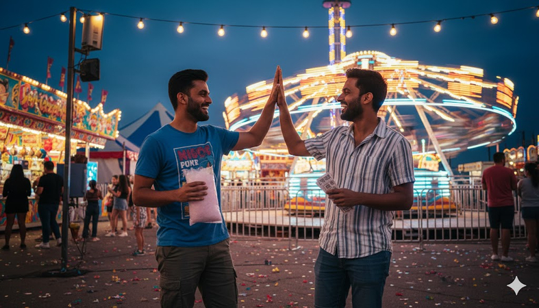 2 friends prompt for gemini boy