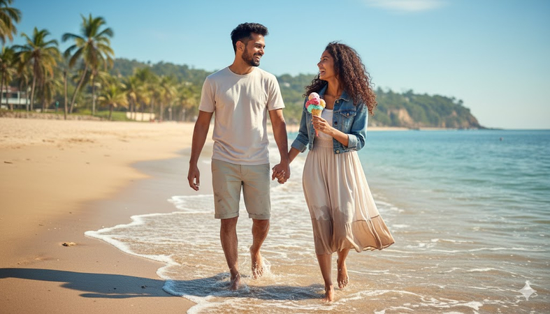 ice cream stroll at standy