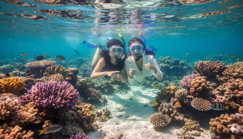 underwater adventure prompt