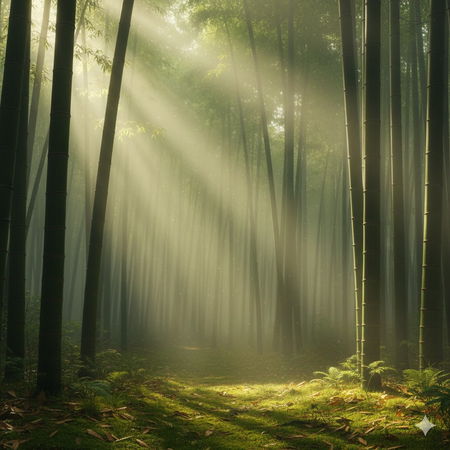 ancient bamboo forest