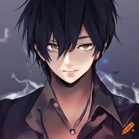 شاب بأسلوب الأنمي