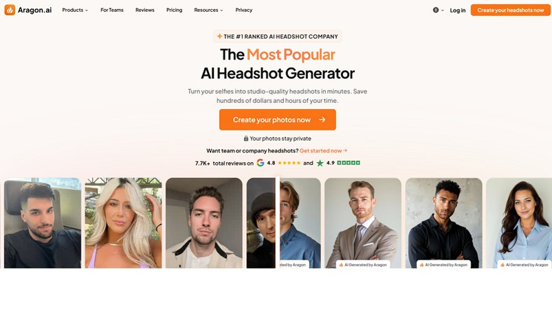 Aragon.ai Professional Women Headshots