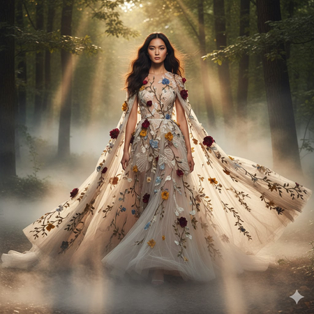 asian ai model image