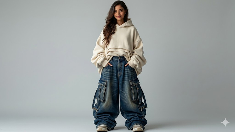 baggy jeans ai prompt