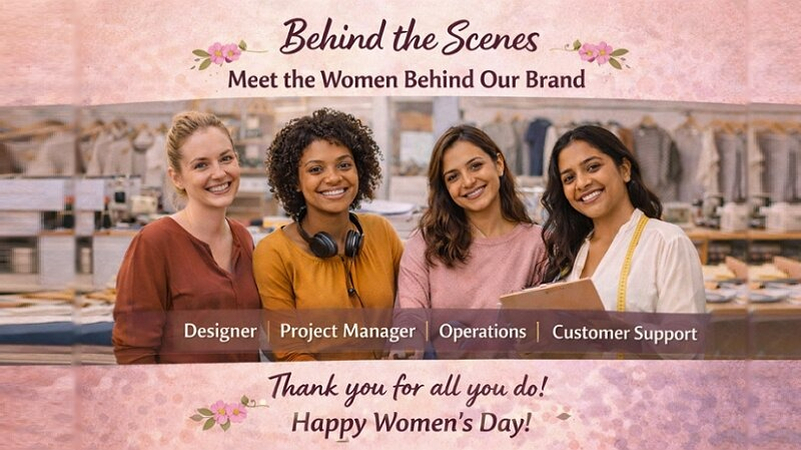 Behind the Scenes Womens Day